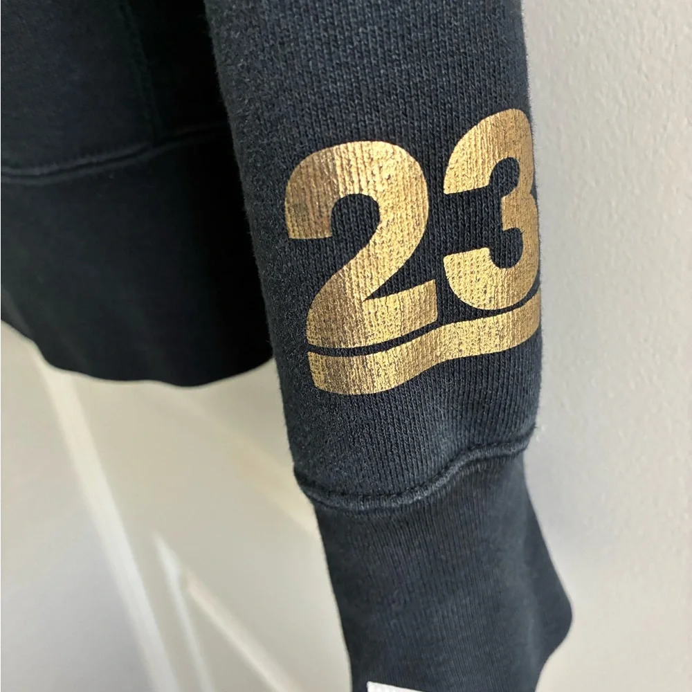 Bape 23rd Anniversary Gold Shark zip up hoodie in Black. - Picture 3 of 8